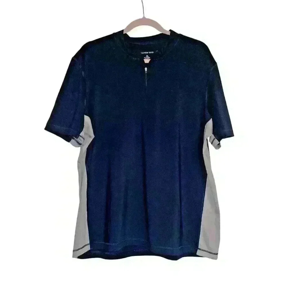 Lands' End Sz XL Performance Shirt Activewear Outdoor Athletic Wear‎